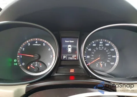 2013 Hyundai Santa Fe Sport z USA, uszkodzony, nr VIN 5XYZU3LB9DG055038